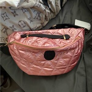 Pink Quilted Women's Bag